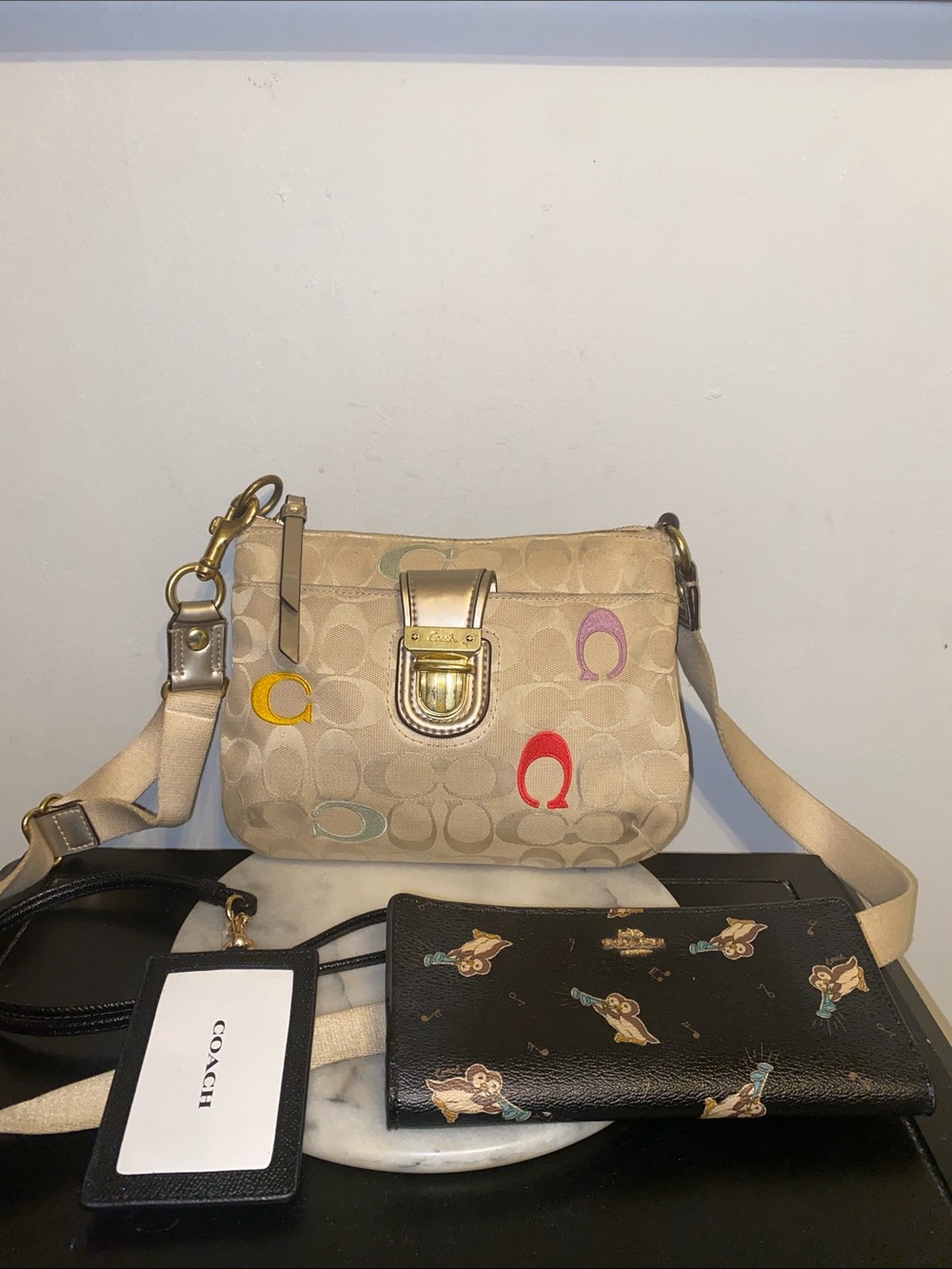 Coach CC Crossbody & Wallets ID bags lot 💼